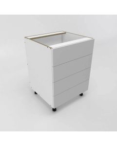 Melamine Floor 4 Drawer Cabinet