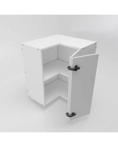 Poly Wall Corner 90 1x1 Door - Hinged Right